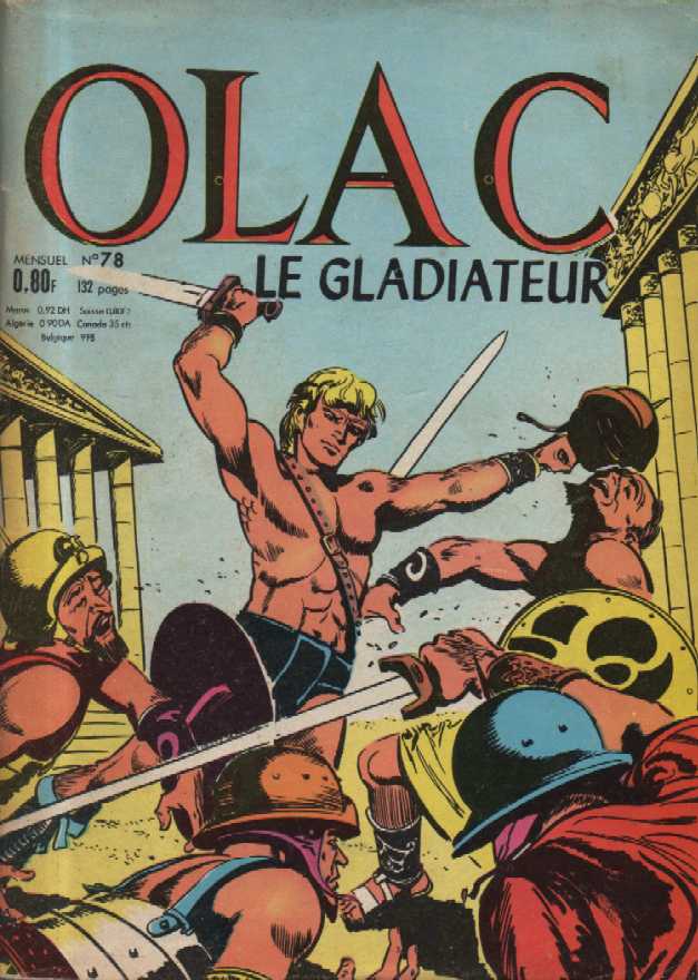 Scan de la Couverture Olac Le Gladiateur n 78